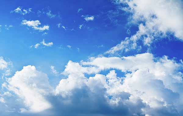 High Altitude Sky With Clouds #1 Jigsaw Puzzle by Ivanjekic