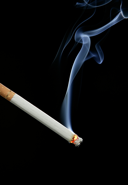 Lit Cigarette #1 Greeting Card