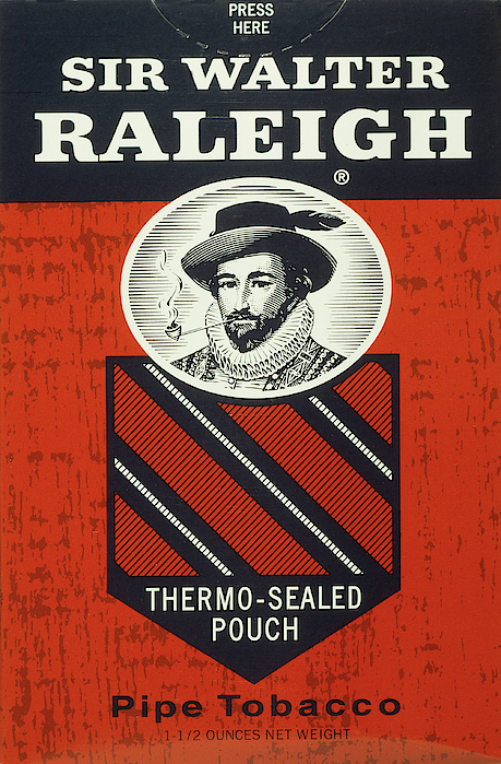 Sir Walter Raleigh Tobacco Beach Towel by Granger