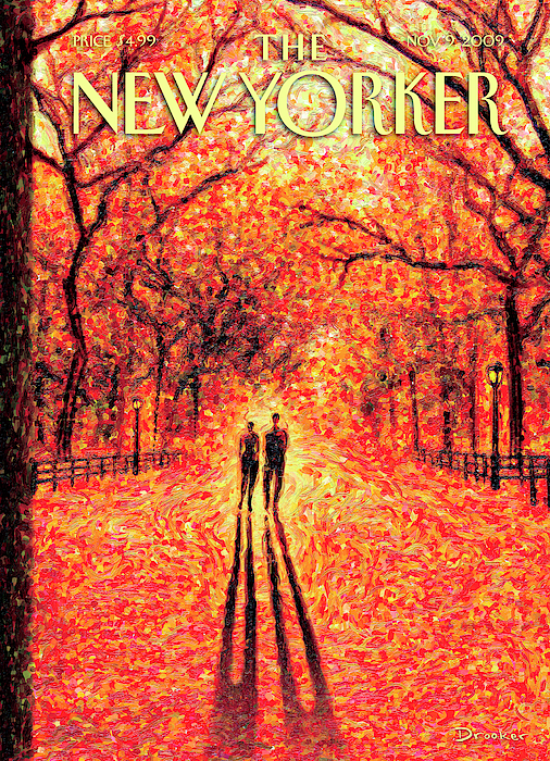 Autumn In Central Park by Eric Drooker