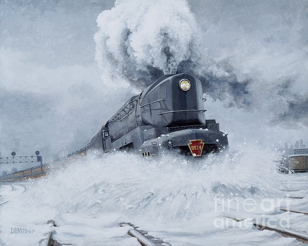 Trains Art for Sale
