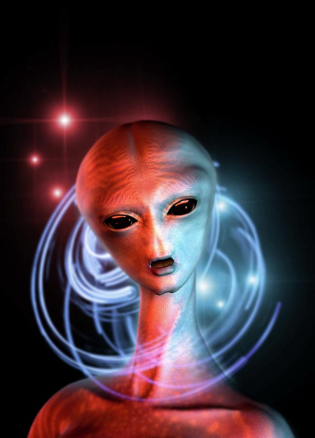 Alien #1 by Victor Habbick Visions / Science Photo Library