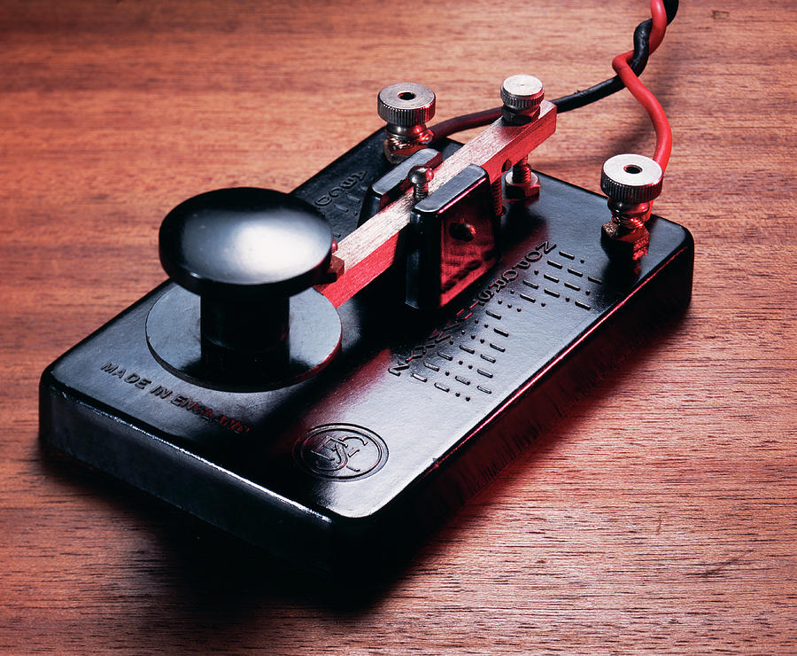 Morse Transmitter #1 by Sheila Terry / Science Photo Library