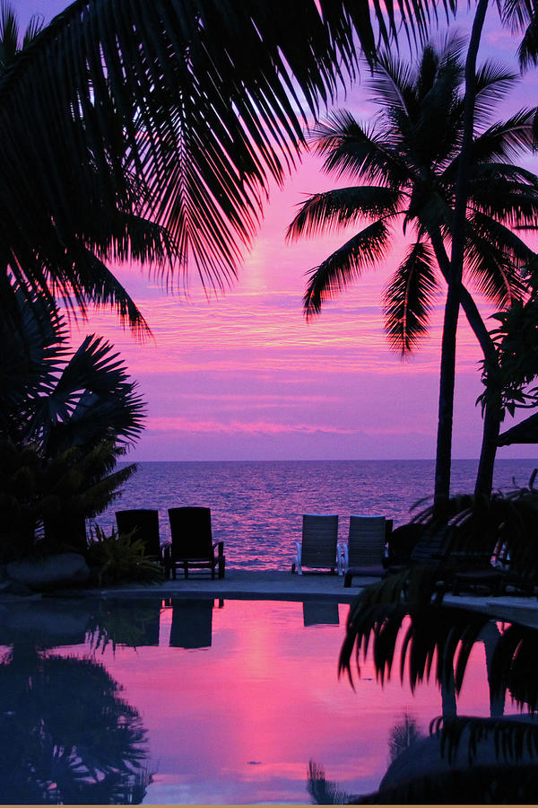 Sunset In Hawaii Pacific Paradise #1 by Thomas Ruecker