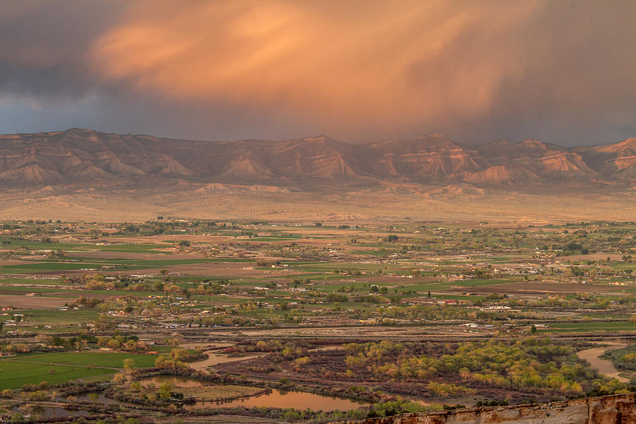 Valley Sunset #1 Photograph by Jeff Stoddart