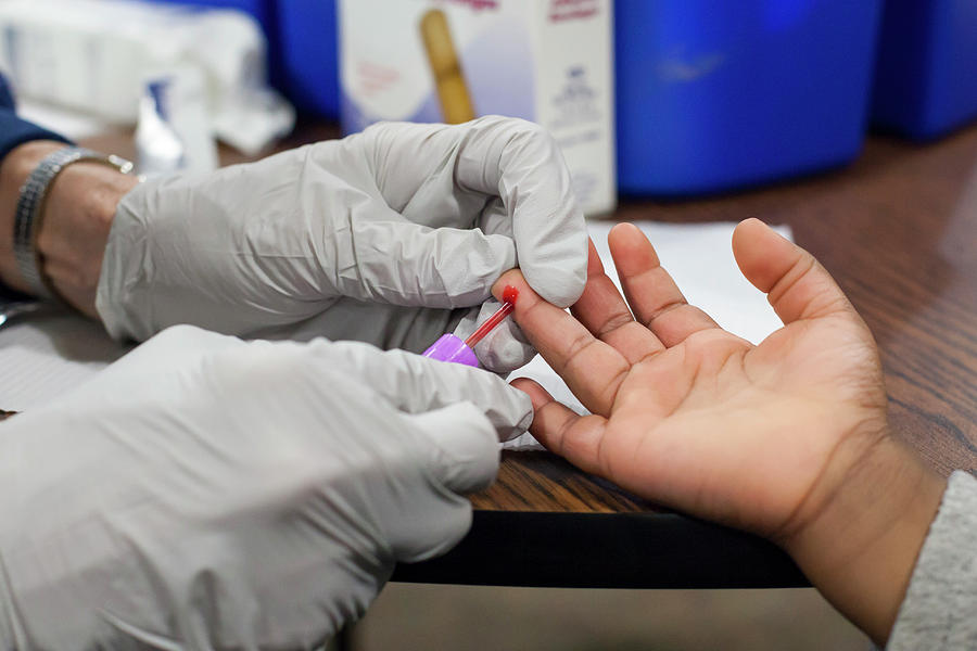 Lead Exposure Testing #13 by Jim West / Science Photo Library