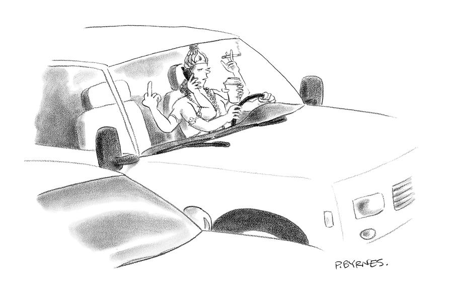 New Yorker January 8th, 2007 Drawing by Pat Byrnes