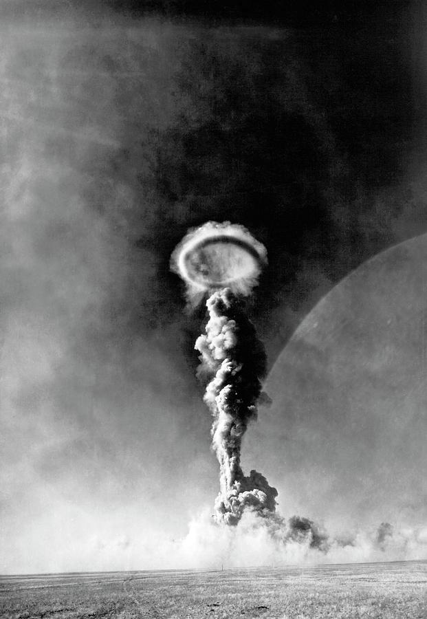 1950s Soviet Atom Bomb Test by Science Photo Library