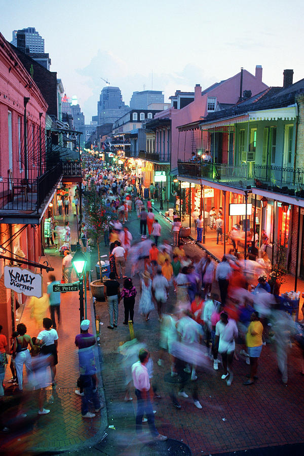 1980s Evening On Bourbon Street New by Vintage Images