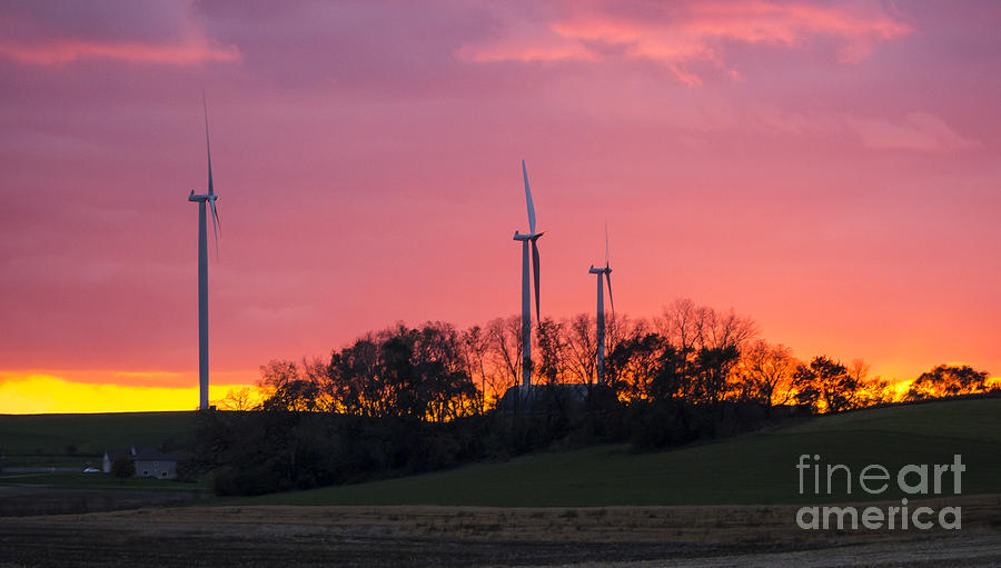 Wind power #4 Photograph by Steven Ralser