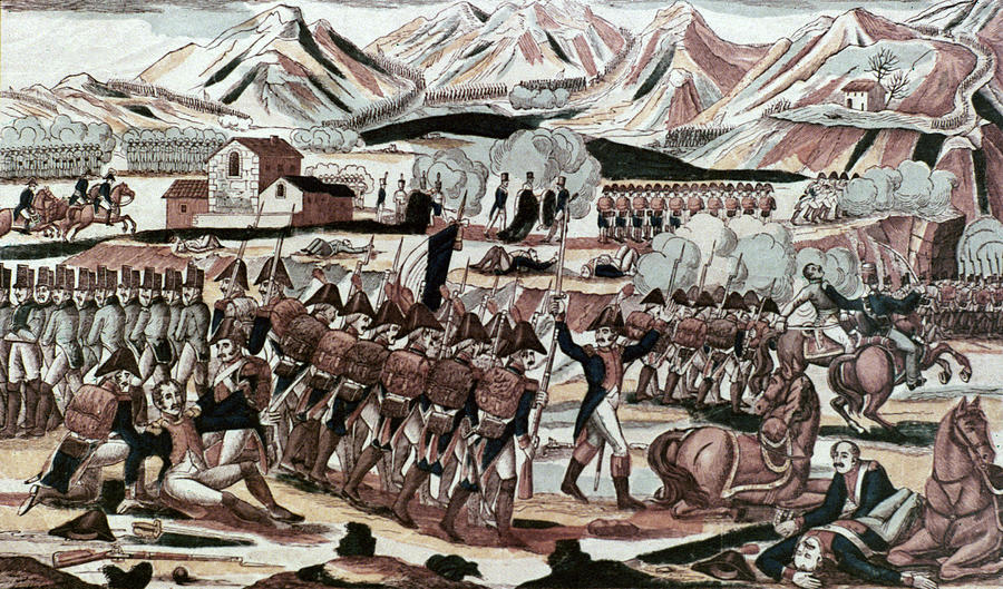 Atle Rinvoll Napoleon Bonaparte - Battle of Rivoli by Granger