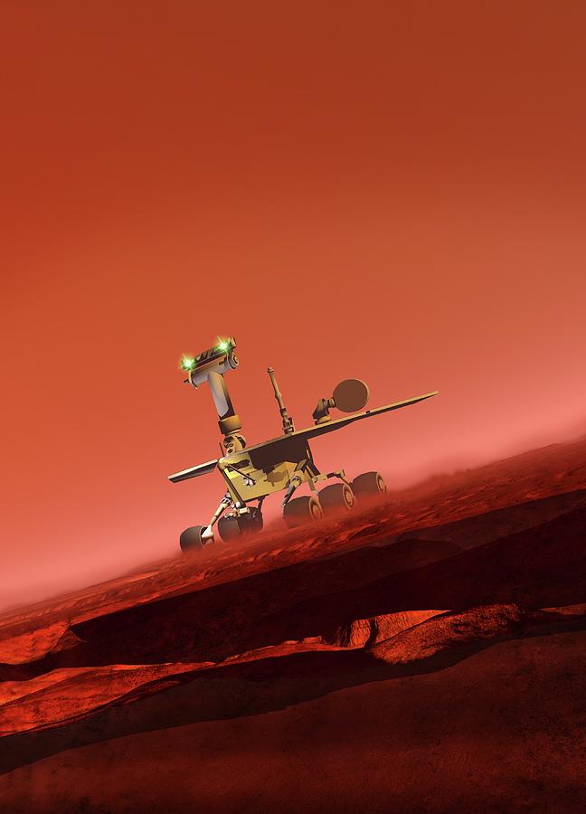 Curiosity Rover #3 by Victor Habbick Visions / Science Photo Library