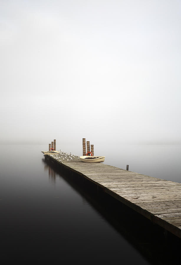 Loch Lomond Jetty #3 Photograph by Grant Glendinning
