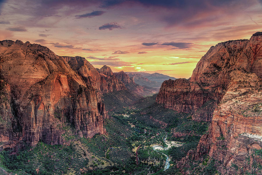 Zion Canyon National Park #5 by Michele Falzone
