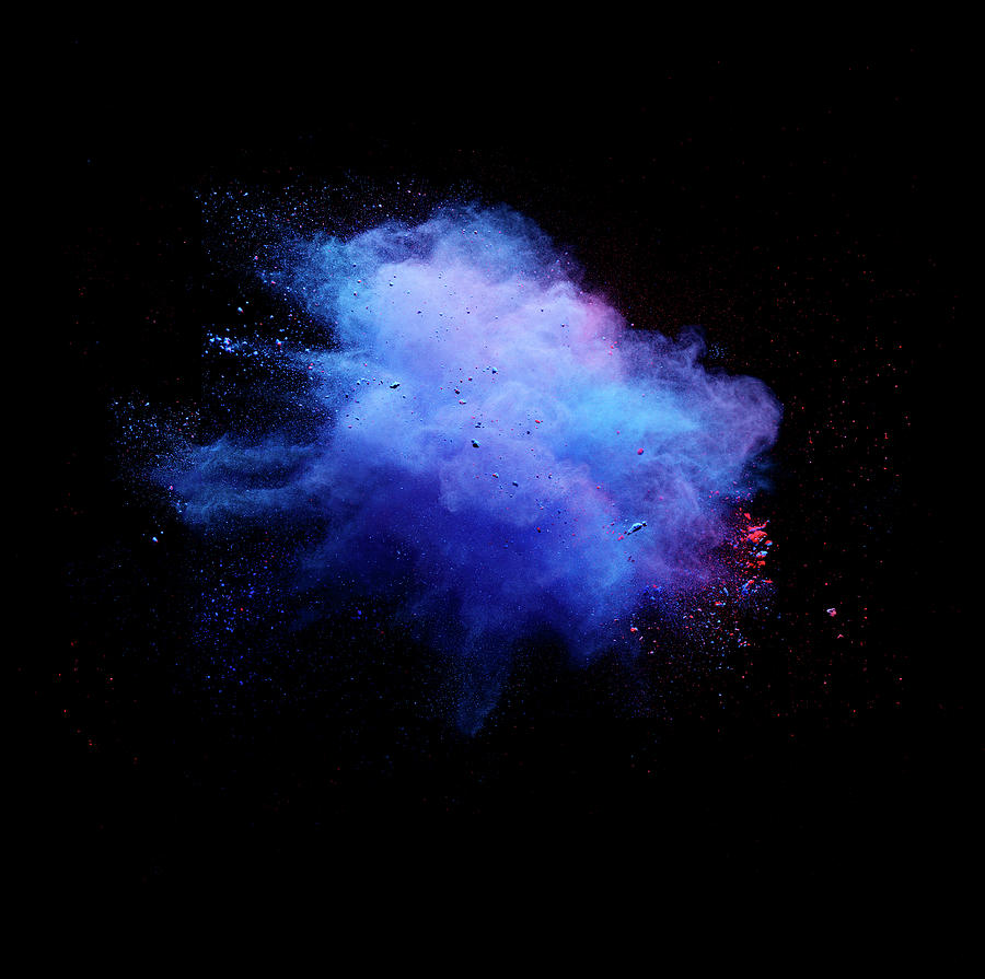 Explison Powder Explosion Of Colored Powder #6 by Henrik Sorensen