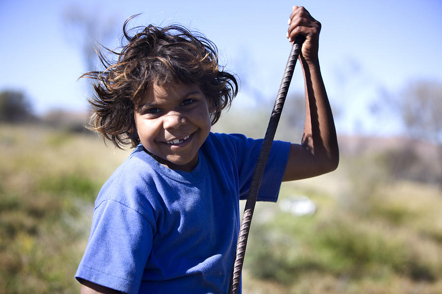 Aboriginal Child Photograph by Kerriekerr