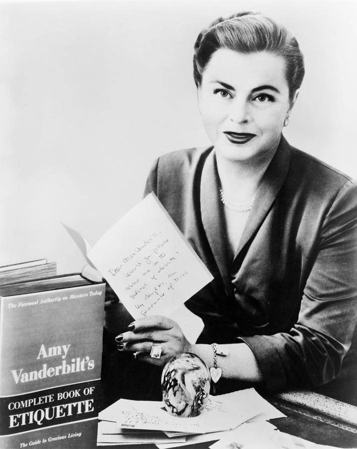 Amy Vanderbilt (1908-1974) by Granger