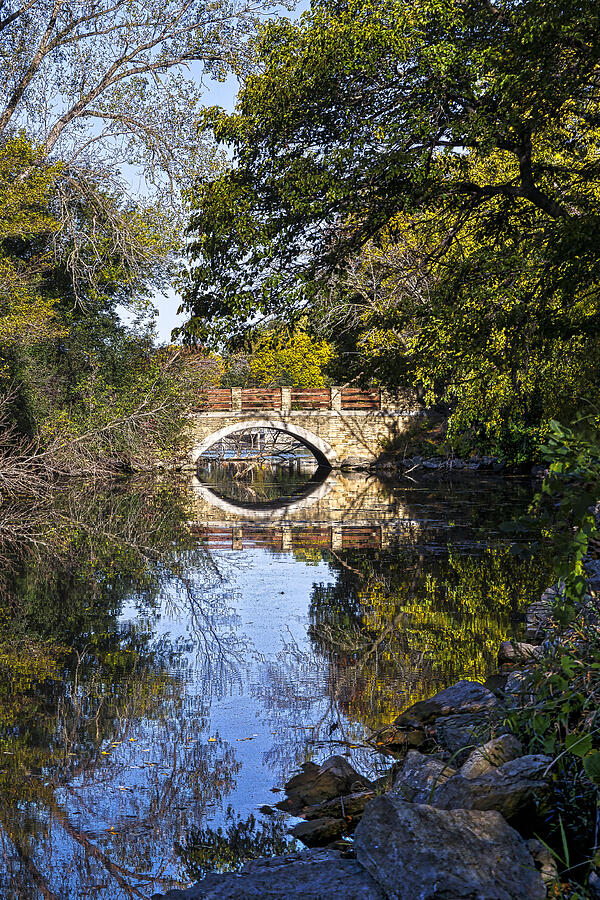Arboretum Drive Bridge - Madison - Wisconsin Photograph by Steven Ralser