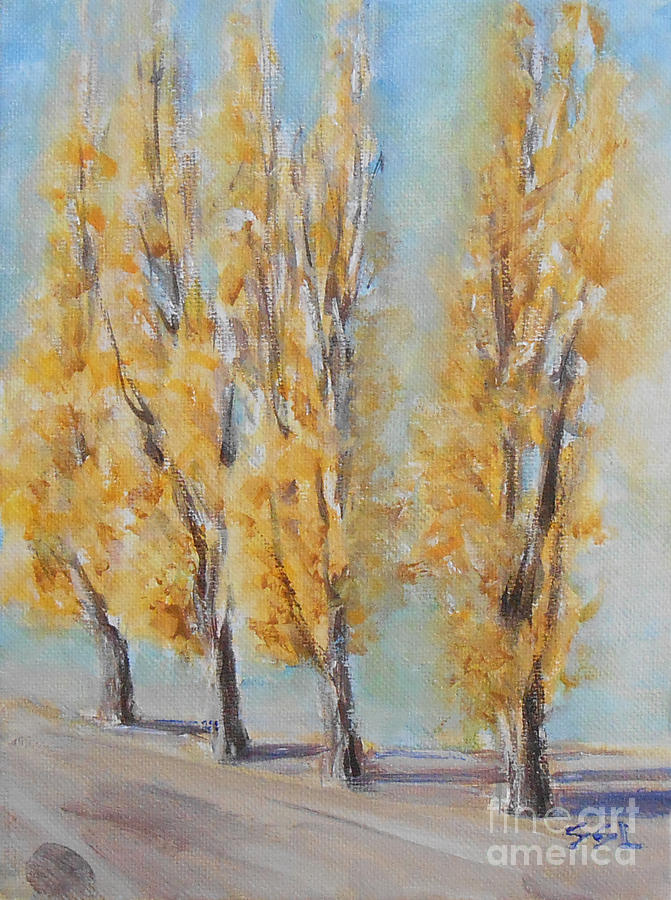 Autumn Painting by Jane See