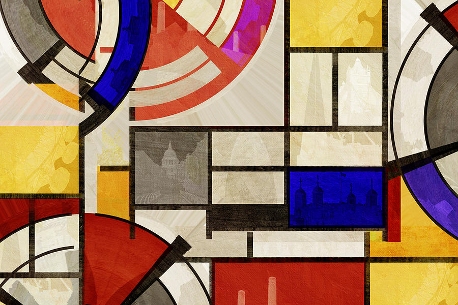 Bauhaus Rectangle FOUR Photograph by BFA Prints