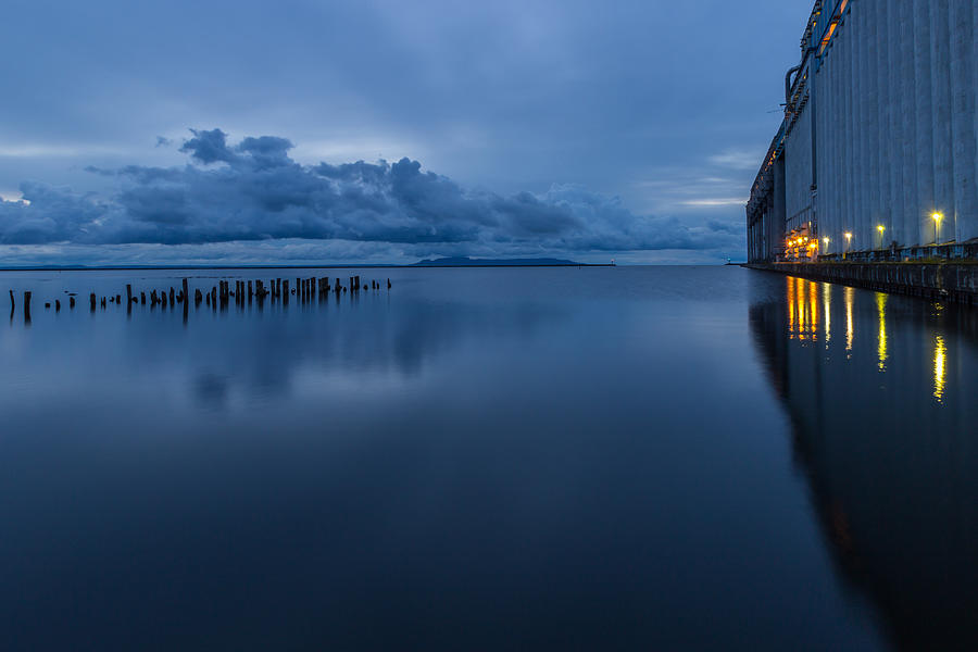 Blue Morning Photograph by Linda Ryma