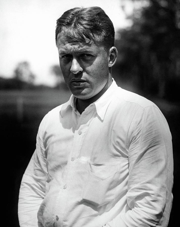 Bobby Jones At The Winged Foot Country Club by Artist Unknown