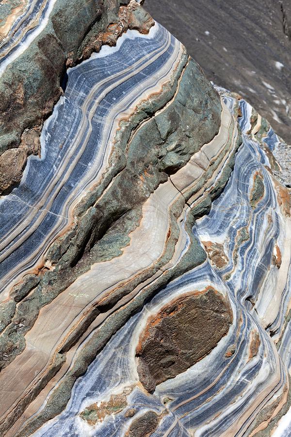Alean Bo Boudinage In Metamorphic Rocks by Dr Juerg Alean / Science Photo Library