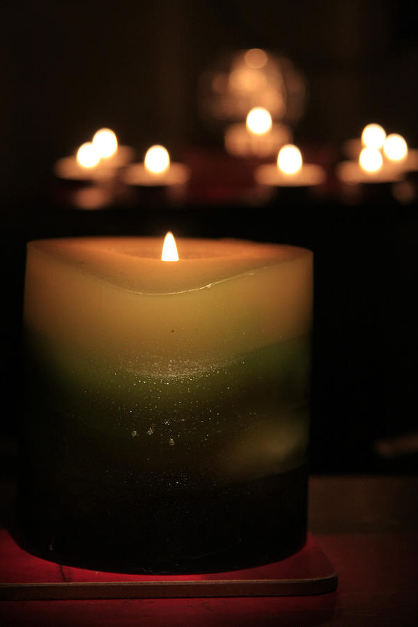 Candle Light Photograph by Sue Leonard