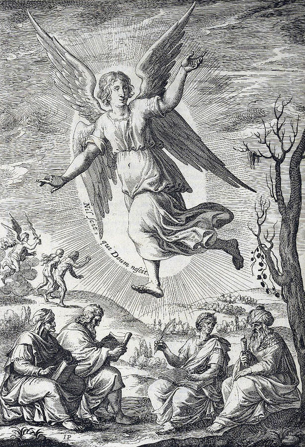 Cherubim, Heavenly Counselors by Folger Shakespeare Library