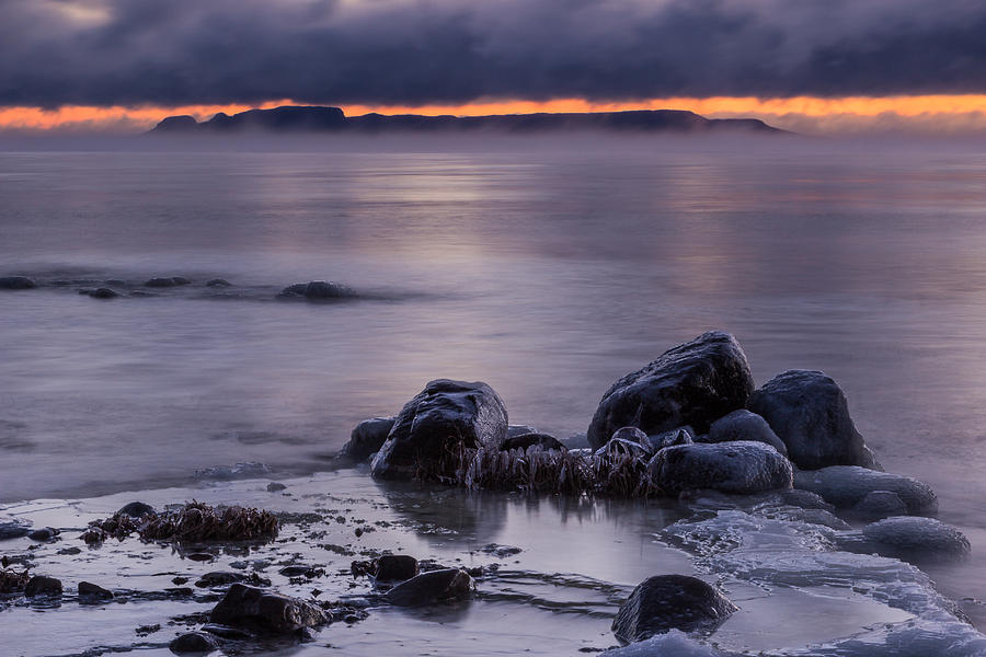 Chilly Sunrise Photograph by Linda Ryma