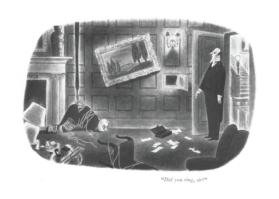 Did You Ring Drawing by Richard Taylor