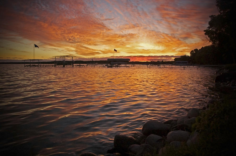 Early Morning Fireworks Photograph by Owen Weber