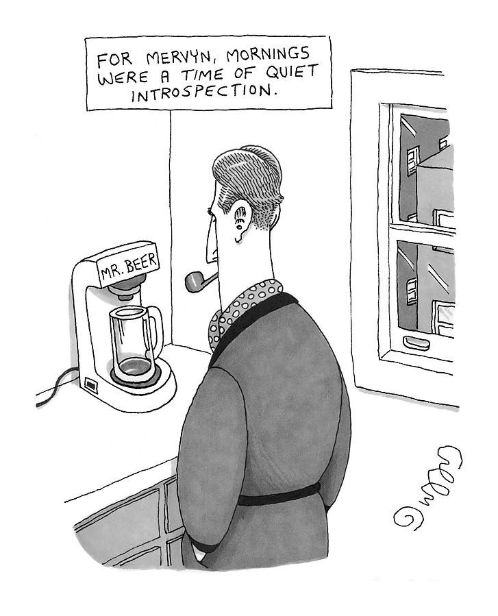 for Mervyn Drawing by J.C.  Duffy