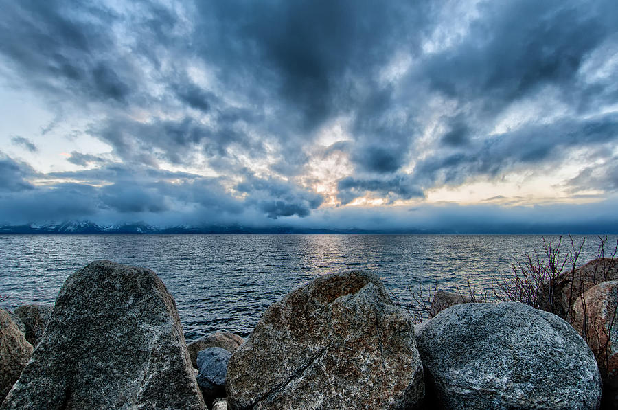 Frigid Waters - Lake Tahoe - Nevada Photograph by Bruce Friedman