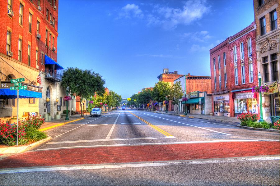 Front Street Marietta Photograph by Jonny D