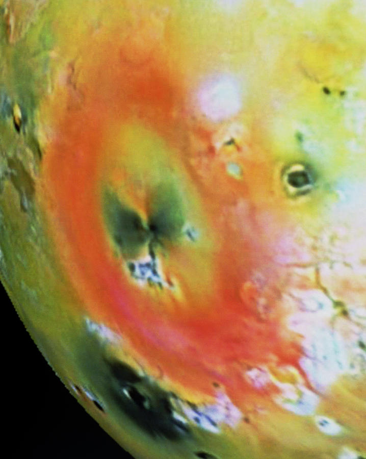 Galileo Spacecraft Image Of The Surface Of Io by Nasa / Science Photo ...