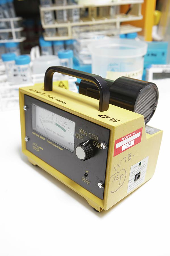 Geiger Counter by Lewis Houghton / Science Photo Library