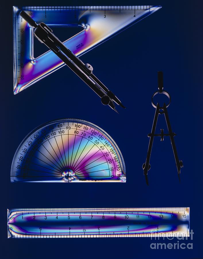 Barber Using Geometric Instruments Geometry Instruments by Peter Aprahamian / Science Photo Library