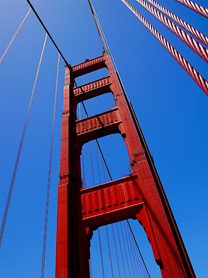 Golden Gate Tower Photograph by Rona Black