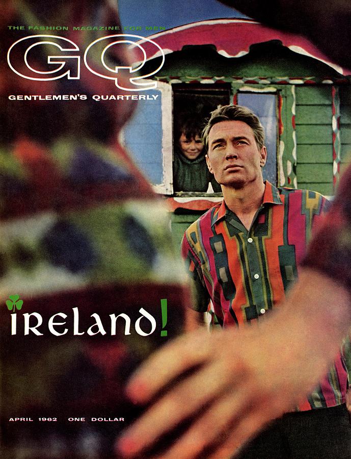 Gq Cover Of Model In Ireland Photograph by Chadwick Hall