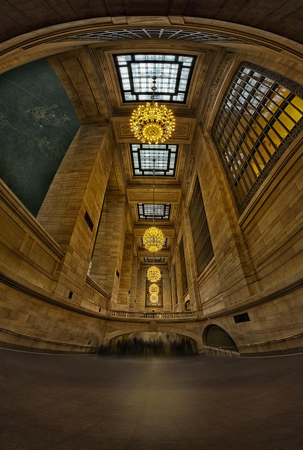 Grand Central Terminal Architecture Photograph - Grand Central Corridor by Susan Candelario