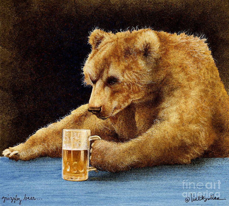 Grizzly Beer by Will Bullas