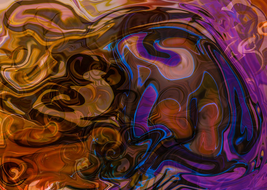 Headstrong and Vibrant Painting by Omaste Witkowski