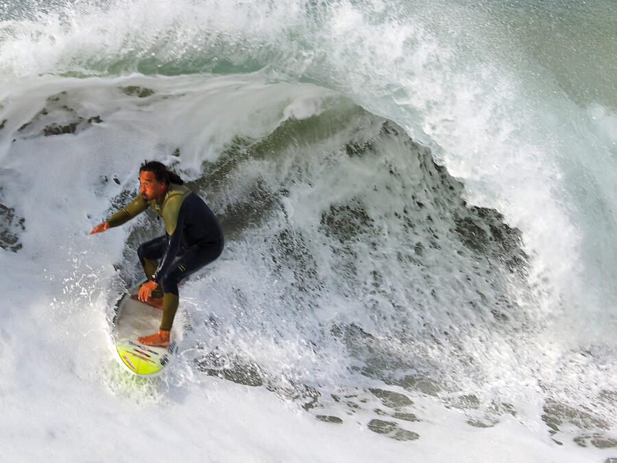 Huntington Beach Fig 01 21 14 Photograph by Joe Schofield