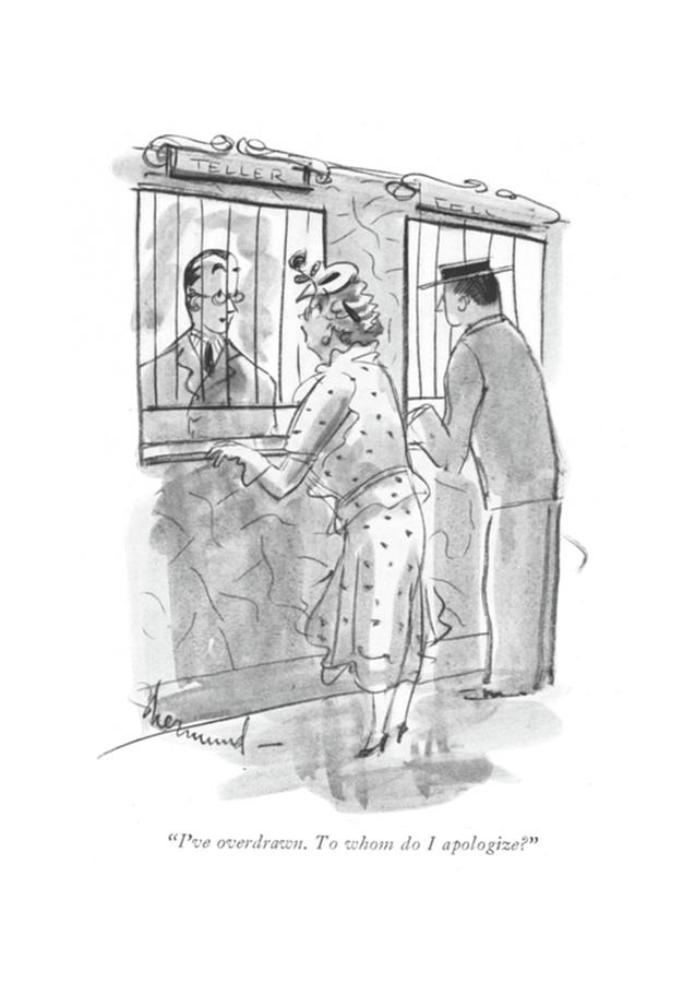 To Whom Do I Apologize? by Barbara Shermund