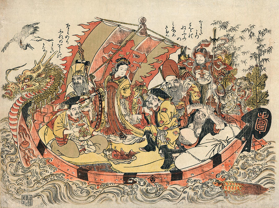Japan Gods, C1775 by Granger