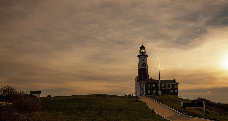 Lighthouse At Montauk Point, Long by Alex Potemkin