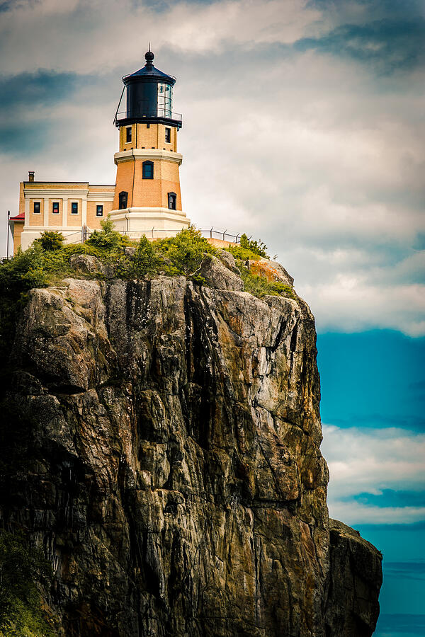 Lighthouse On Split Rock Photograph by Duluth To Door County Photography