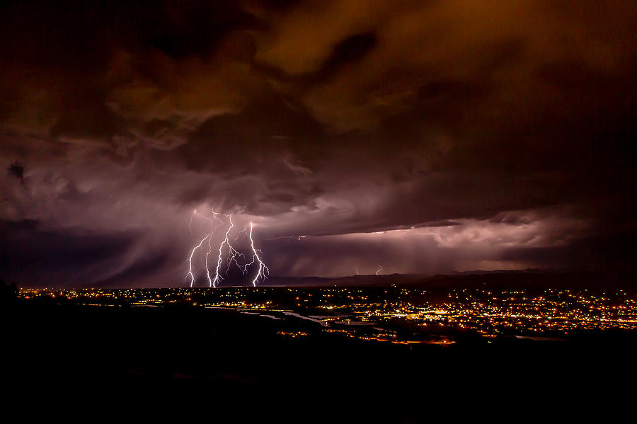 Lightning 27 Photograph by Jeff Stoddart