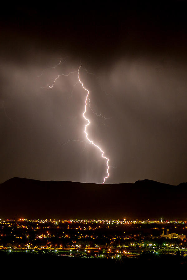 Lightning 3 Photograph by Jeff Stoddart